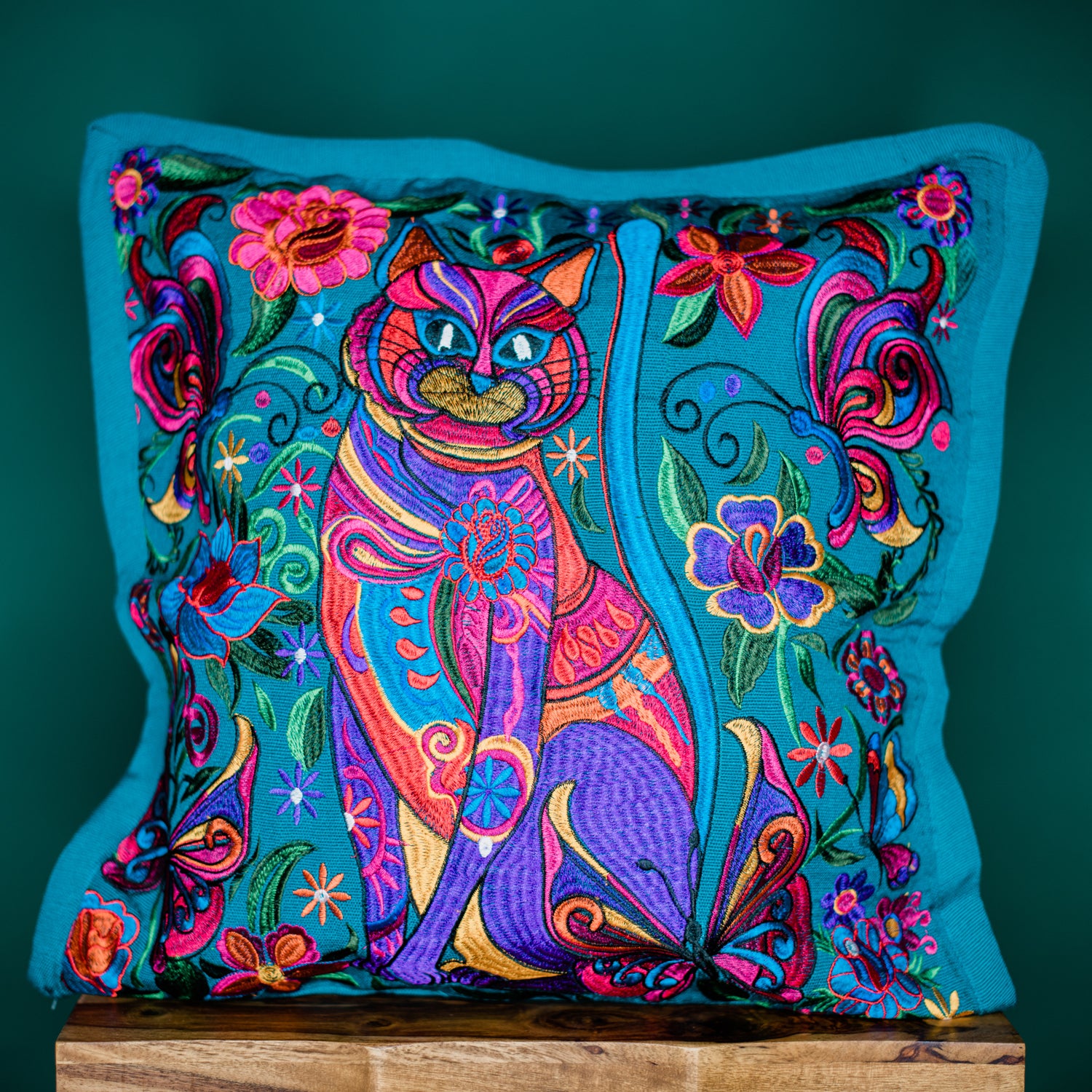 Laurel burch cat pillows best sale