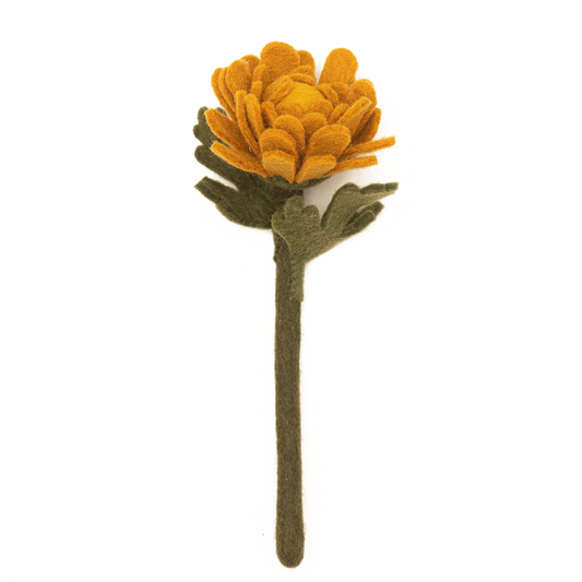 Felt Chrysanthemum Flower