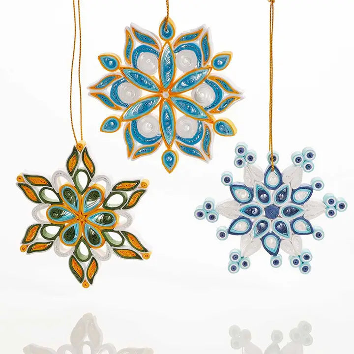 Quilled Snowflake Ornament