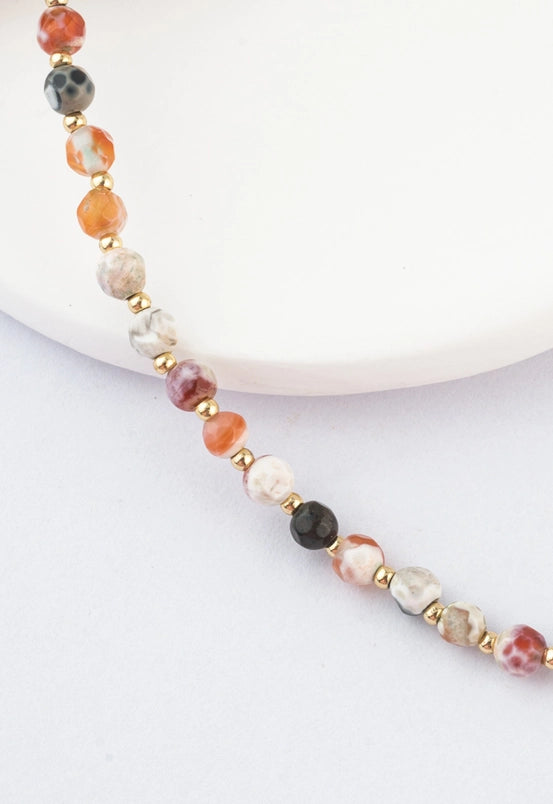 Hope Strand Handbeaded Necklace