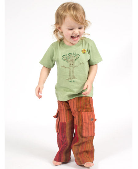 Kid's Patchwork Pants