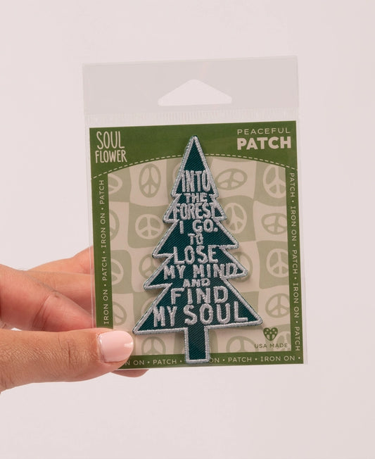 Into The Forest Iron-on Patch