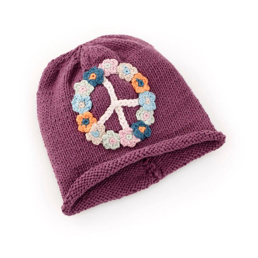 Organic Cotton Baby Peace Hat