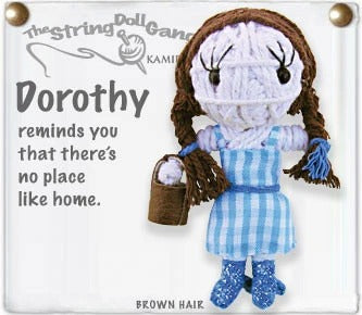 Dorothy String Doll Keychain