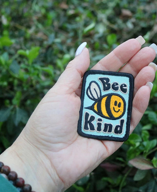 Bee Kind Iron-on Patch