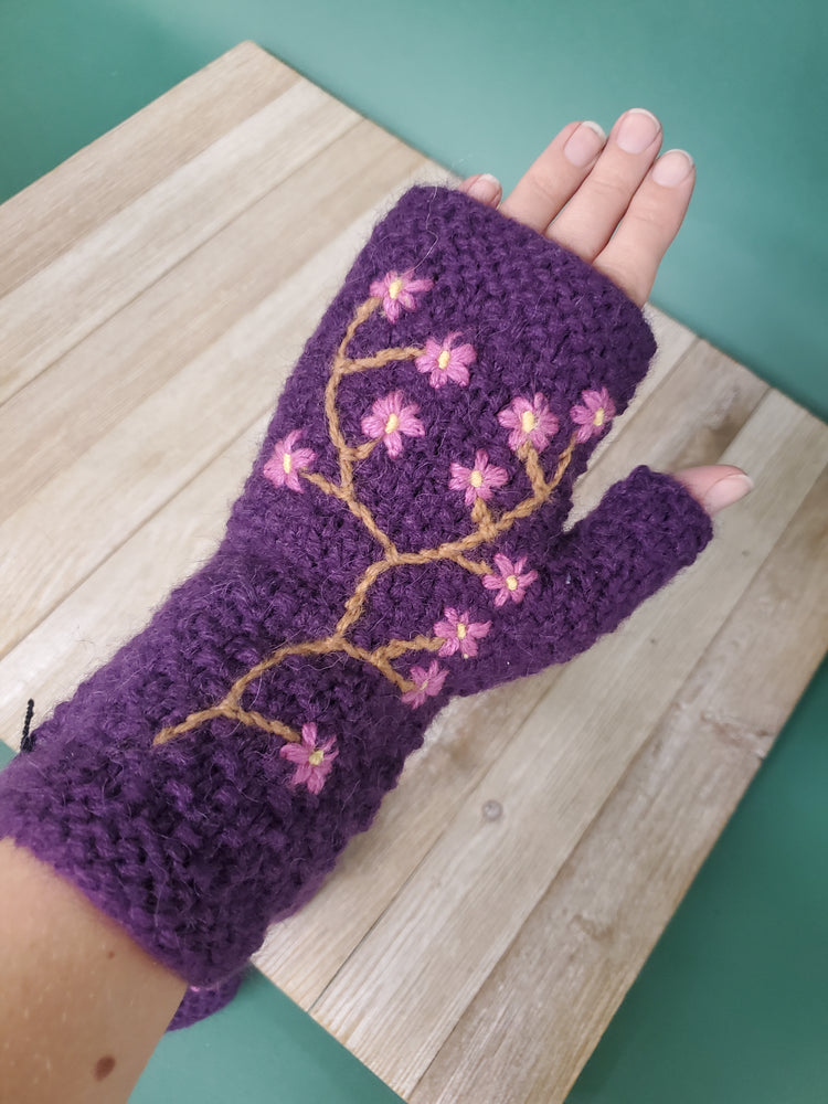 Embroidered Arm Warmer