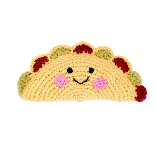 Knitted Taco Rattle