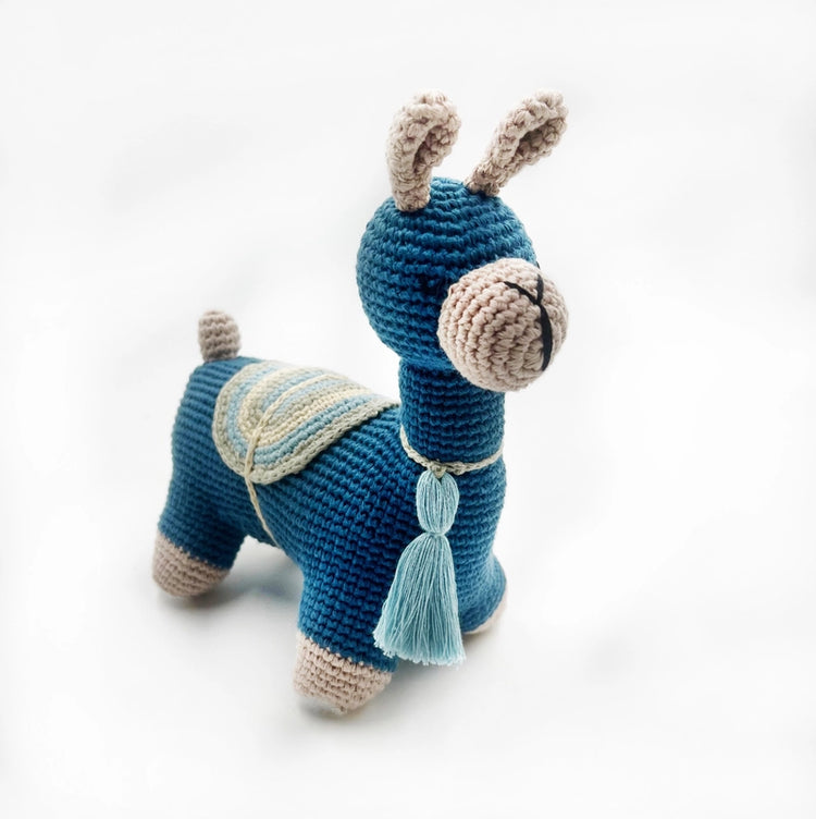 Knitted Llama Plush Toy