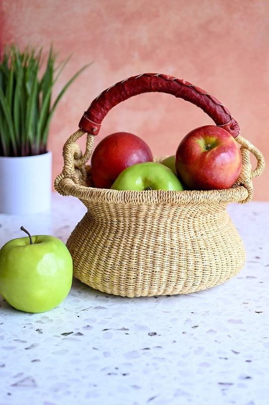 Petite Natural Swing Basket