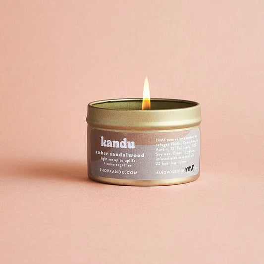 Amber Sandalwood 3 oz Candle