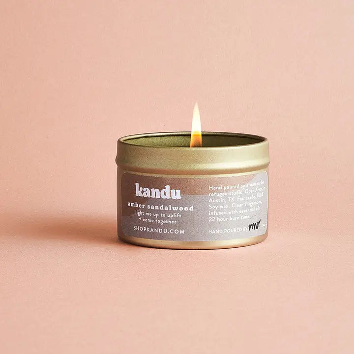 Amber Sandalwood 3 oz Candle