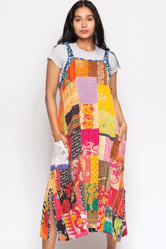 Reversible Kantha Cotton Sundress