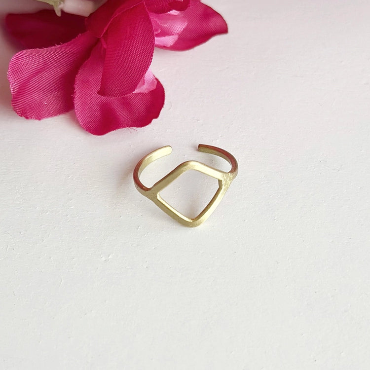 Diamond Framed Ring