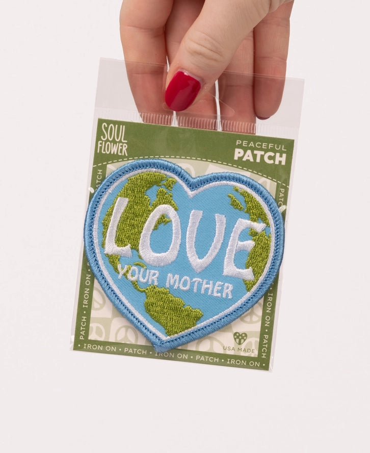 Love Your Mother Iron-On Patch