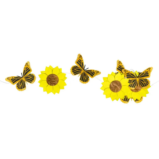 Eco Garland: Sunflower Monarch