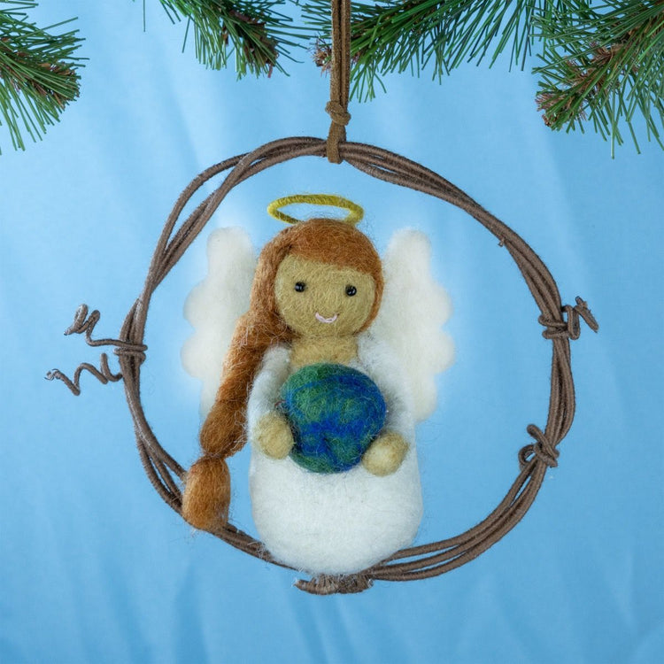 Earth Angel Mini Wreath