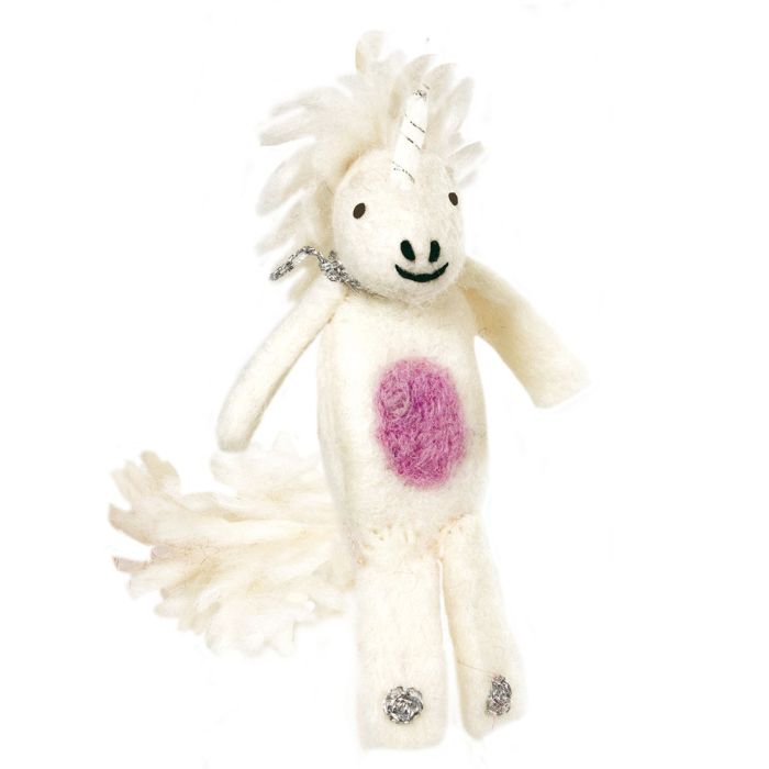 Woolie Unicorn Finger Puppet