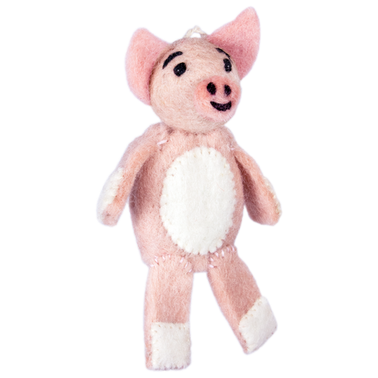 Woolie Pig Finger Puppet