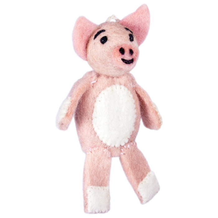 Woolie Pig Finger Puppet