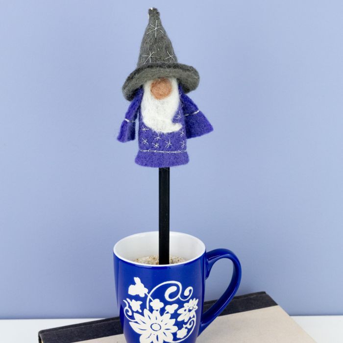 Woolie Wizard Finger Puppet