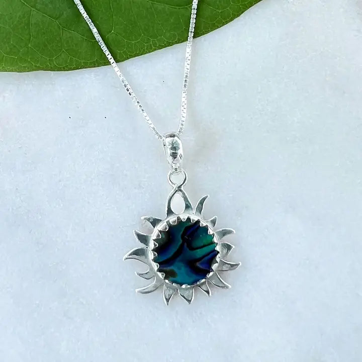 Abalone Sun Necklace