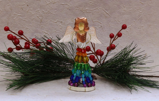 Standing Rainbow Angel