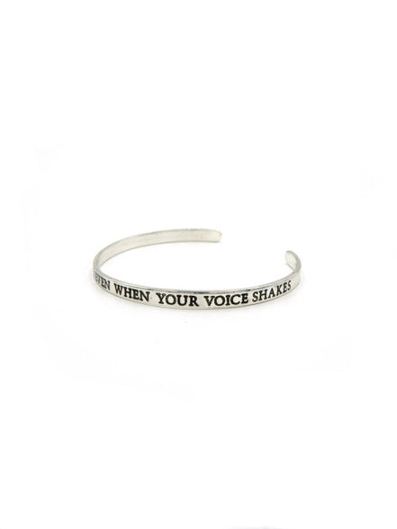 Speak The Truth Cuff