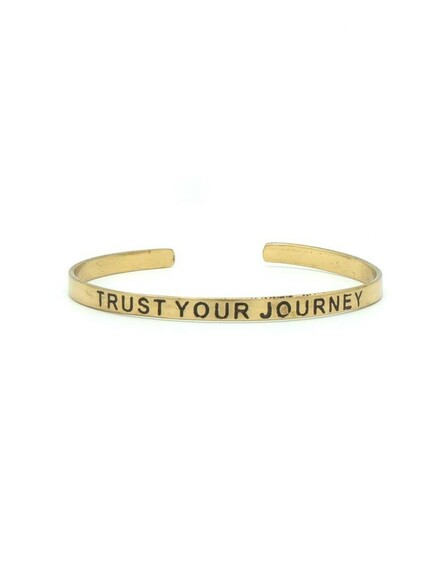 Trust Your Journey Cuff