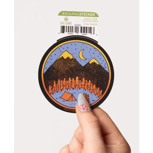 Campsite Sticker