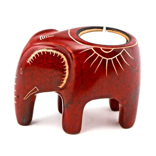 Masai Mara Elephant Tealight Holder