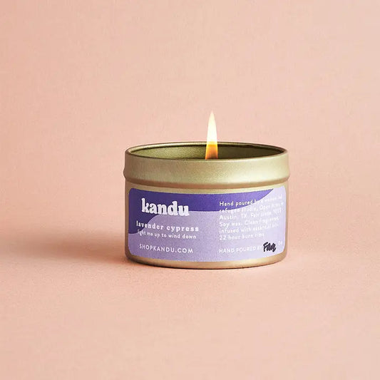 Lavender Cypress 3 oz Candle