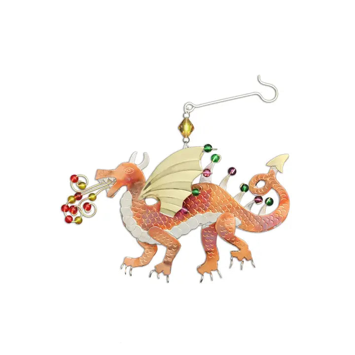 Fire Dragon Ornament