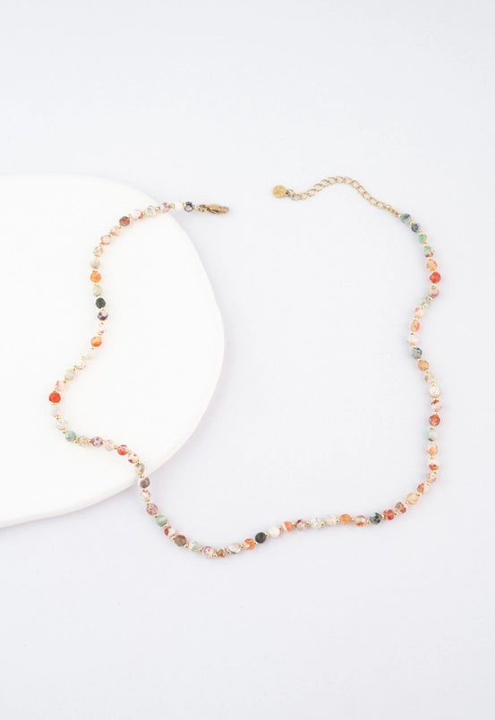 Hope Strand Handbeaded Necklace