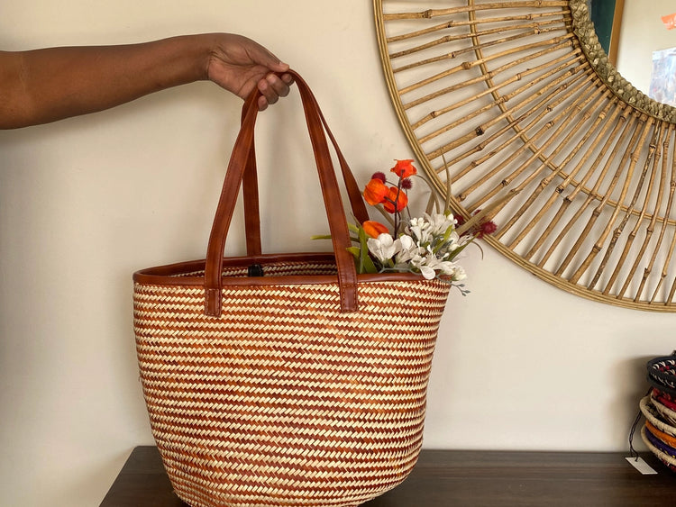 Kikapu Long Handle Tote Bag