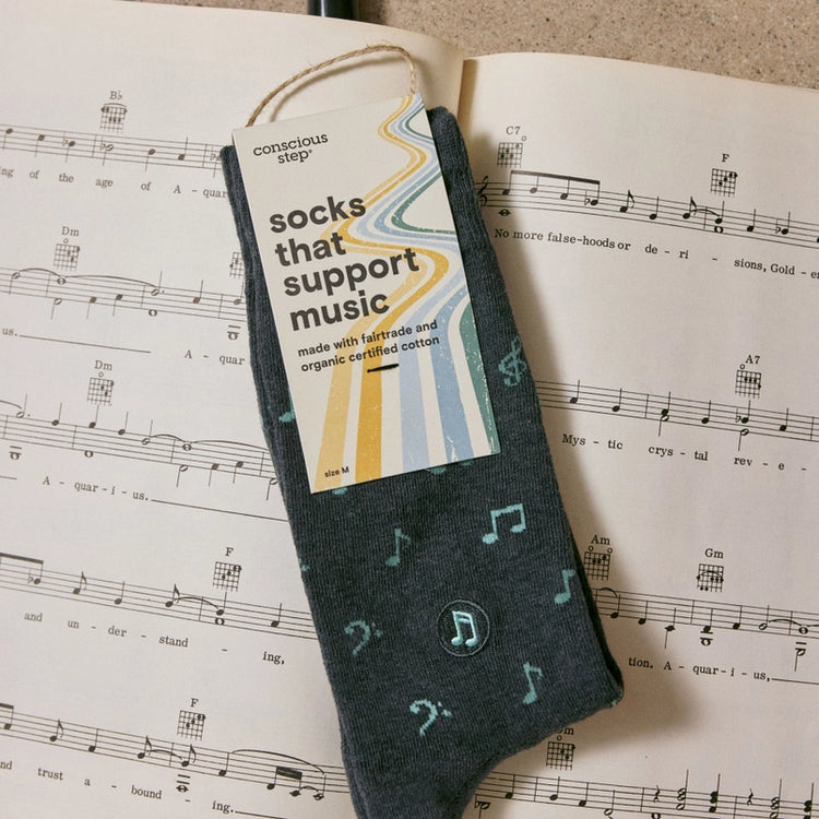 Socks That Support Music