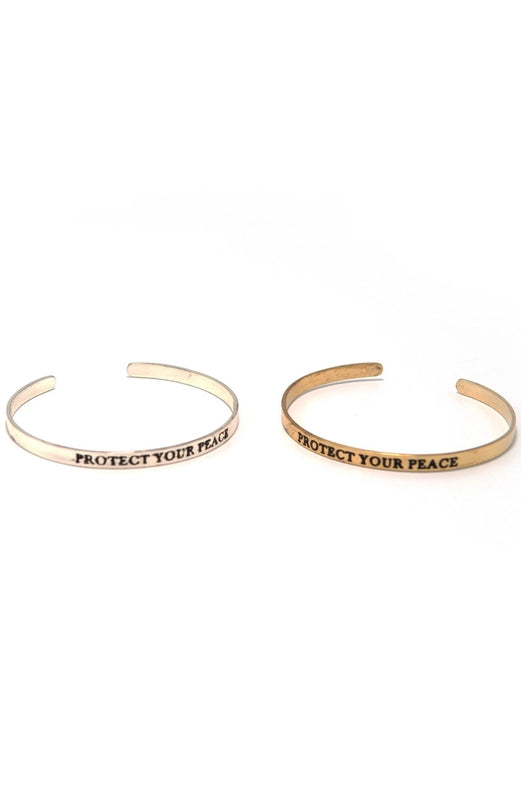 Protect Your Peace Cuff