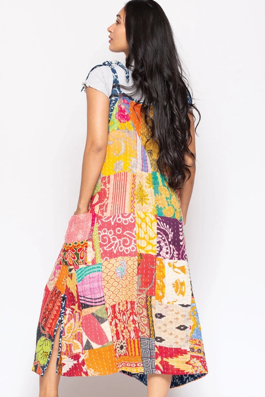 Reversible Kantha Cotton Sundress