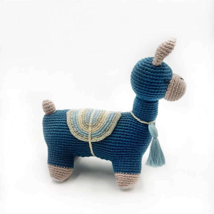 Knitted Llama Plush Toy