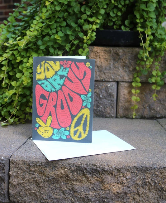 You Are Groovy Greeting Card