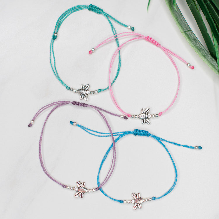 Bee String Bracelet