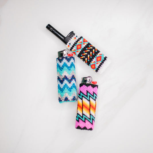 Beaded Lighter Covers