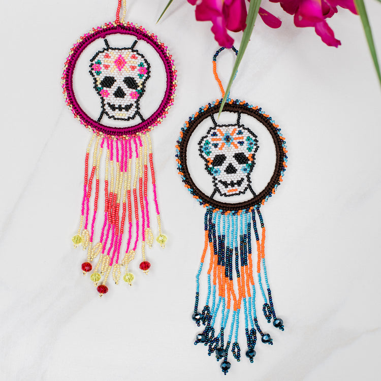 Sugar Skull Dream Catcher