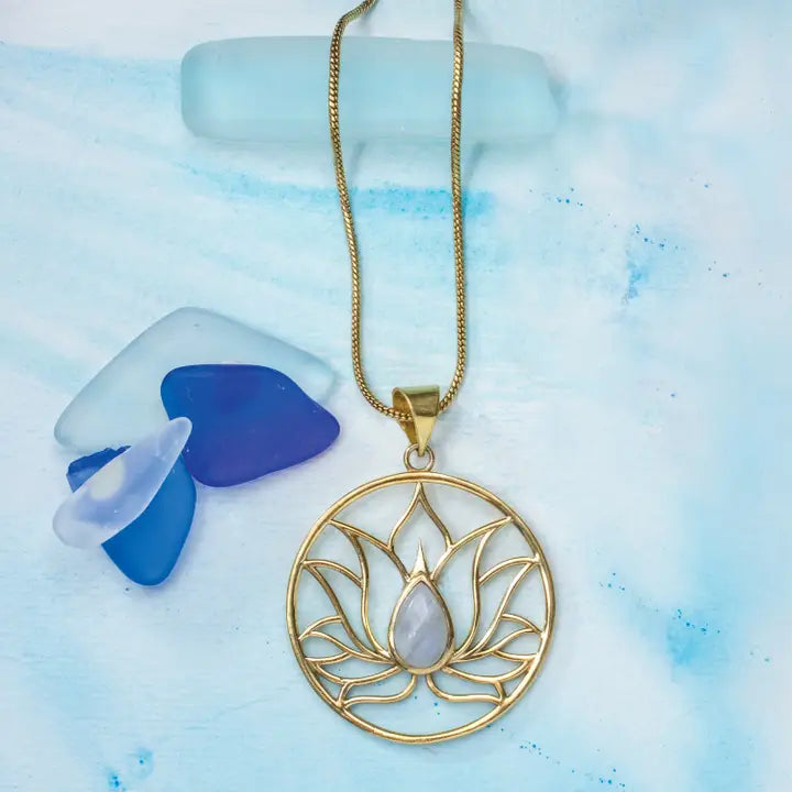 Lotus Inspiration Necklace