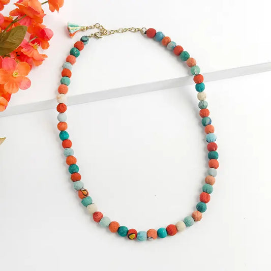 Kantha Capri Classic Necklace