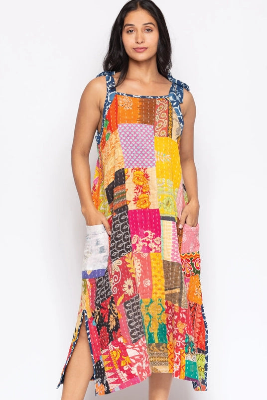 Reversible Kantha Cotton Sundress