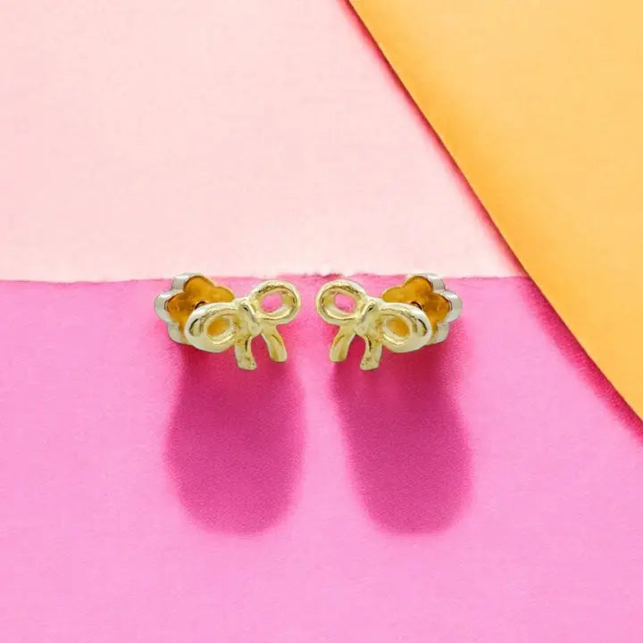 Bows Tiny Stud Earrings