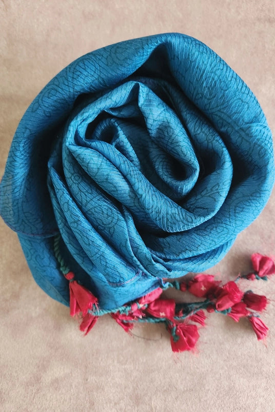 Upcycled Silk Sari Scarves