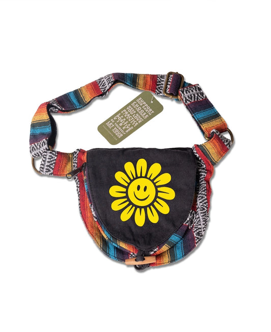 Happy Daisies Colorful Hip Bag