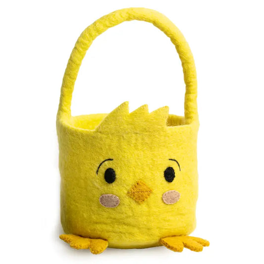 Felt Chick Easter Basket