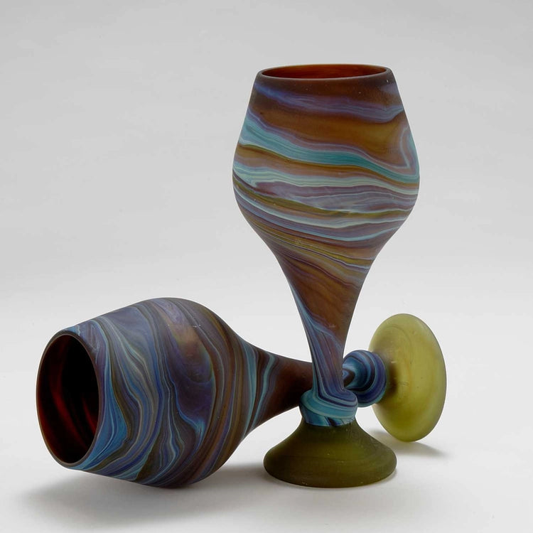 Phoenician Glass Goblet